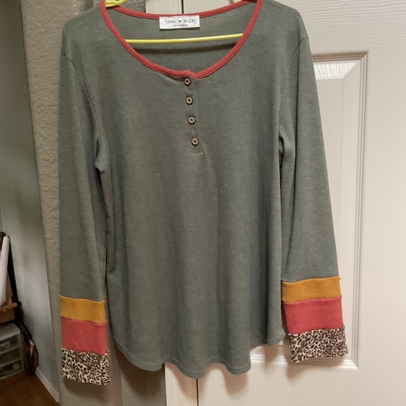 love kuza Tops - Long sleeve thermal shirt